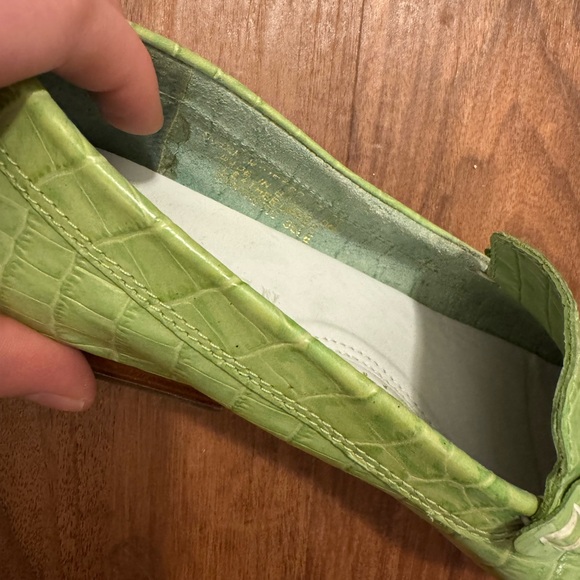 Ralph Lauren “Suzie” Faux Crocodile Loafer - Picture 10 of 10